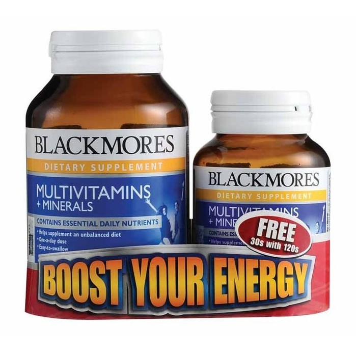 Blackmores Multivitamin and Minerals Boosty Your Energy 1 Set