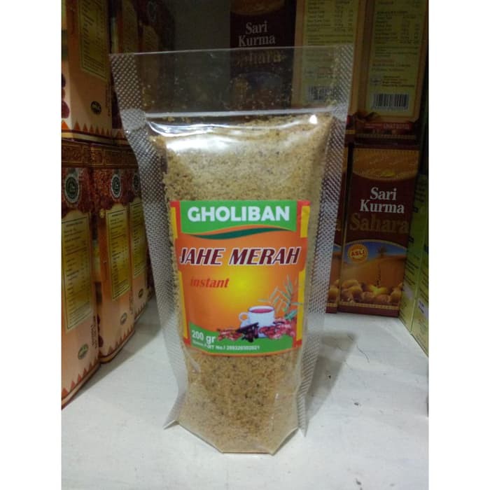 

Jahe Merah Instan Gholiban 200 gram