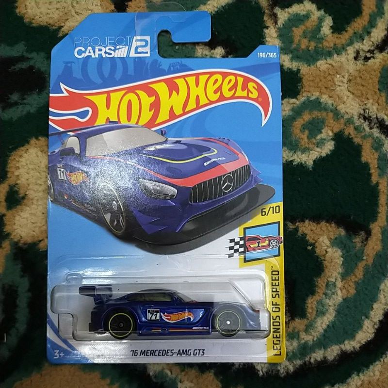 hotwheels Mercedes AMG gt3