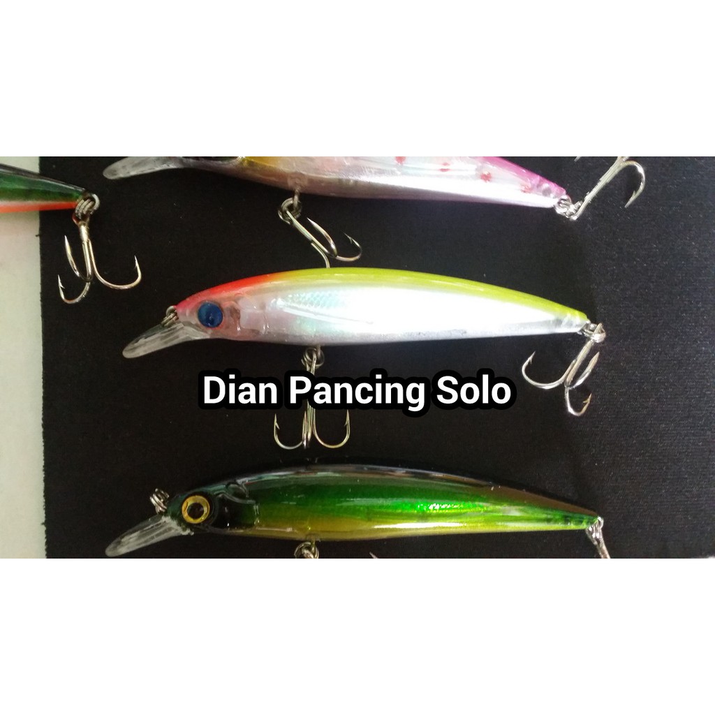 Umpan Mancing Tiruan Berbentuk Ikan Panjang 10 cm Berat 7.2 gr / Umpan Miinow / Umpan Casting