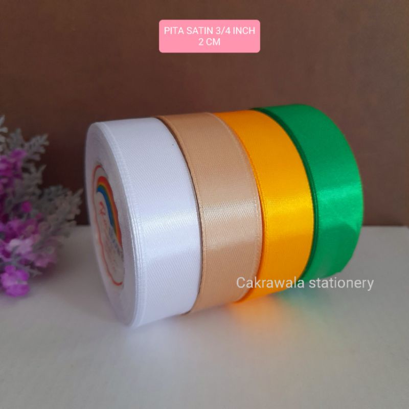 

PITA SATIN 3/4 INCH/ PITA 2 CM/ PITA KADO