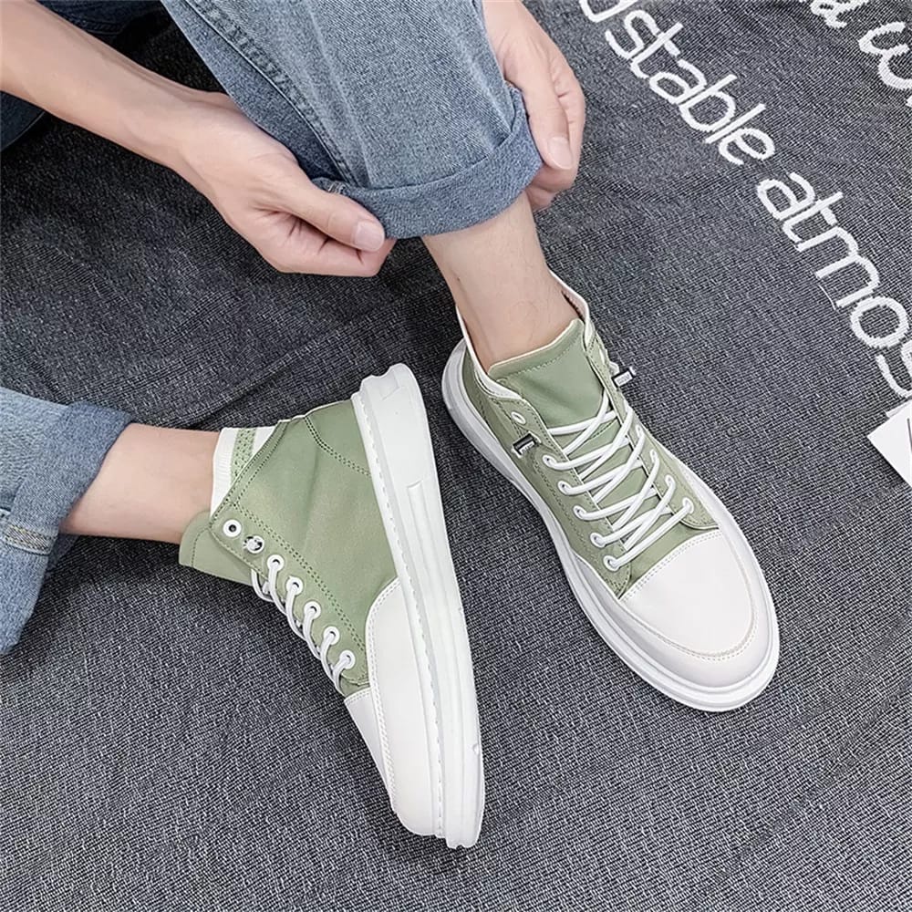 Sepatu Pria Sneakers Canvas Import Casual Trendy Best Seller Premium