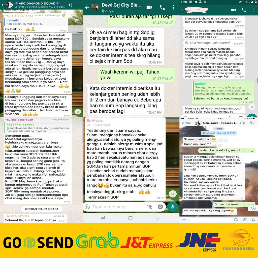 SOP 100+ DNA Stemcell of Salmon Ikura | Perawatan Multifungsi Jantung/Kolesterol/Promil/BekasJerawat