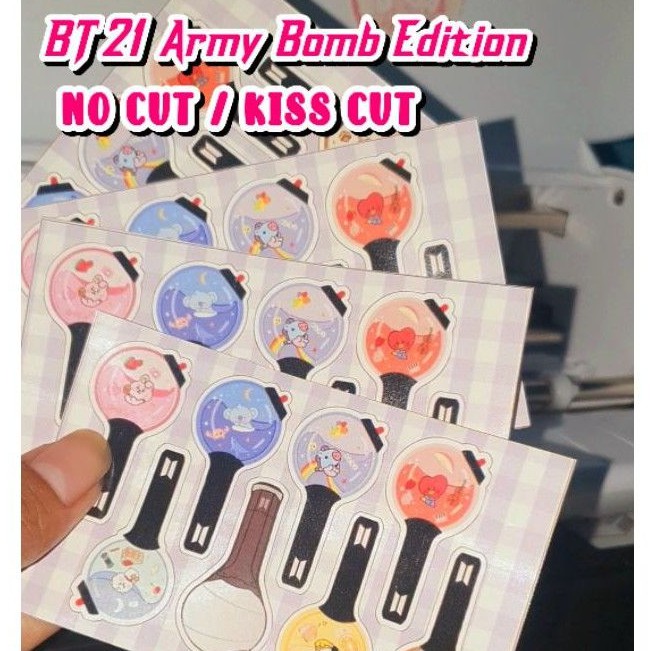 

BT21 Army Bomb Collecttion Sticker Pack ❌BACA DESKRIPSI SEBELUM CHECK OUT!!❌