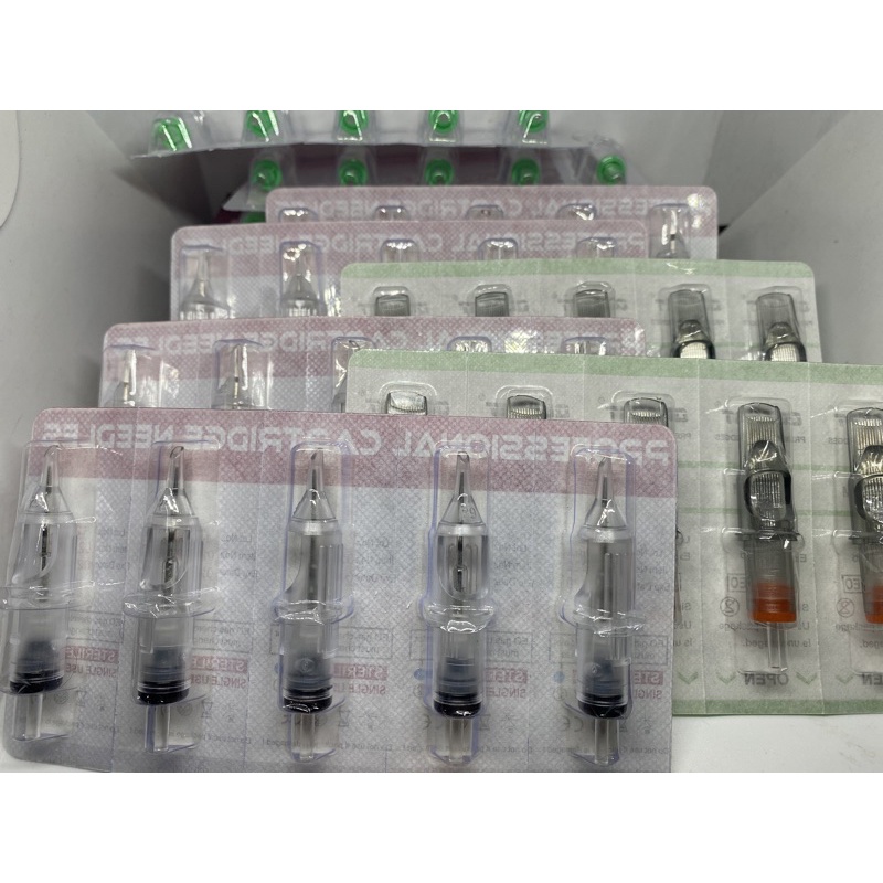 Jarum tattoo cartridge 5 pcs / jarum tato cartridge tatto 5 pcs RM RL M1 (Dragon fly)