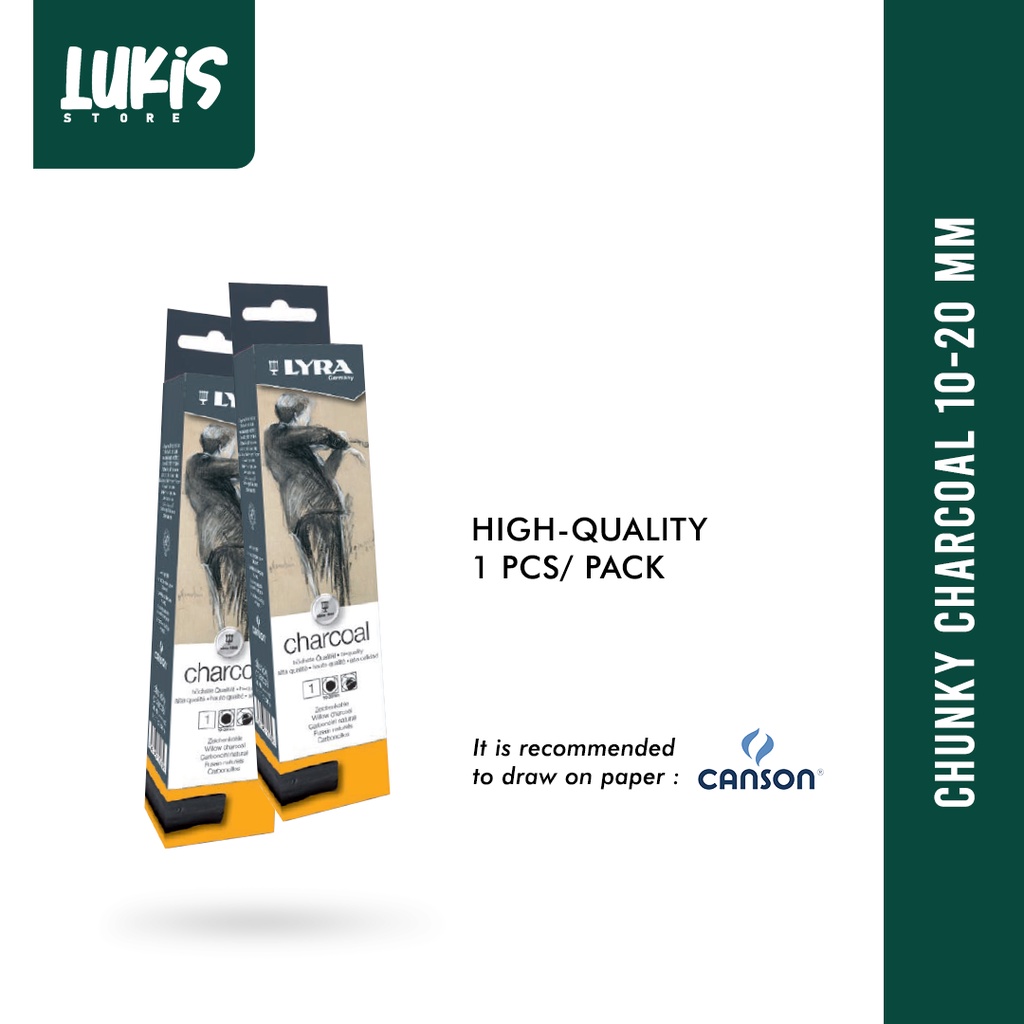

LYRA Chunky Charcoal 15-20 mm 1 Pcs/ Pack