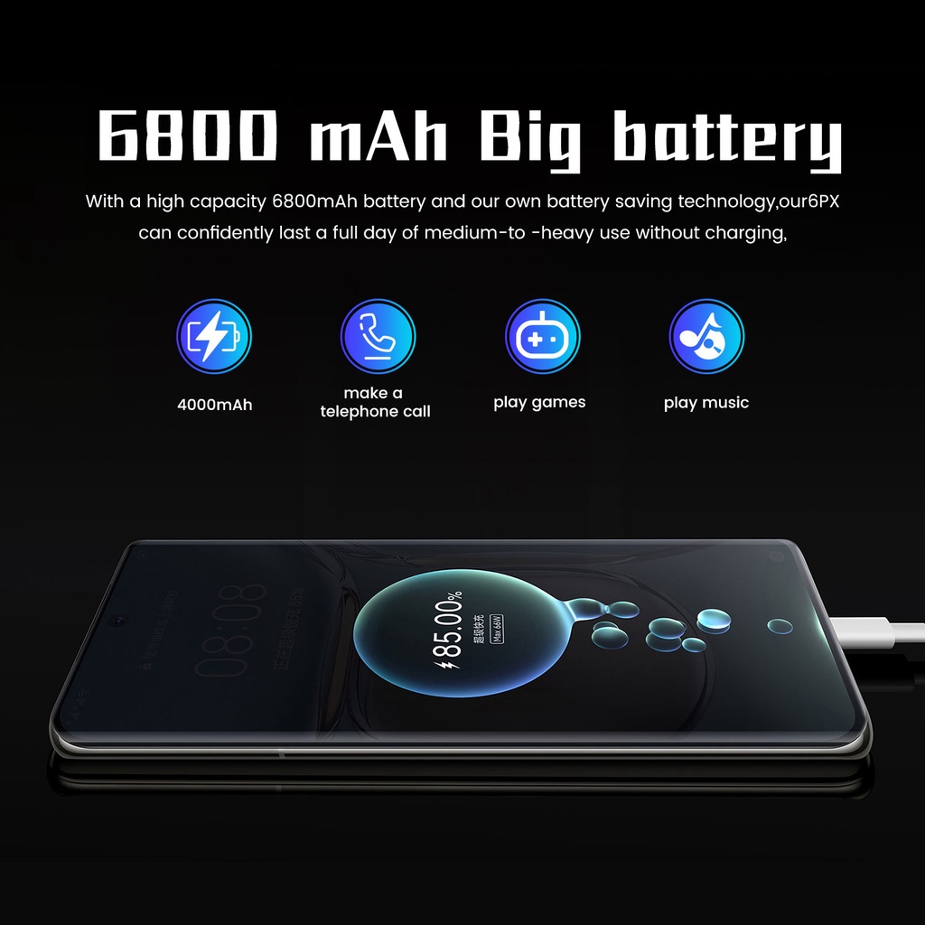 [Baru 2022] hp P50 Pro 16GB+512GB Smartphone Layar warna primer 7.6 inci hiburan belajar game ponsel pintar