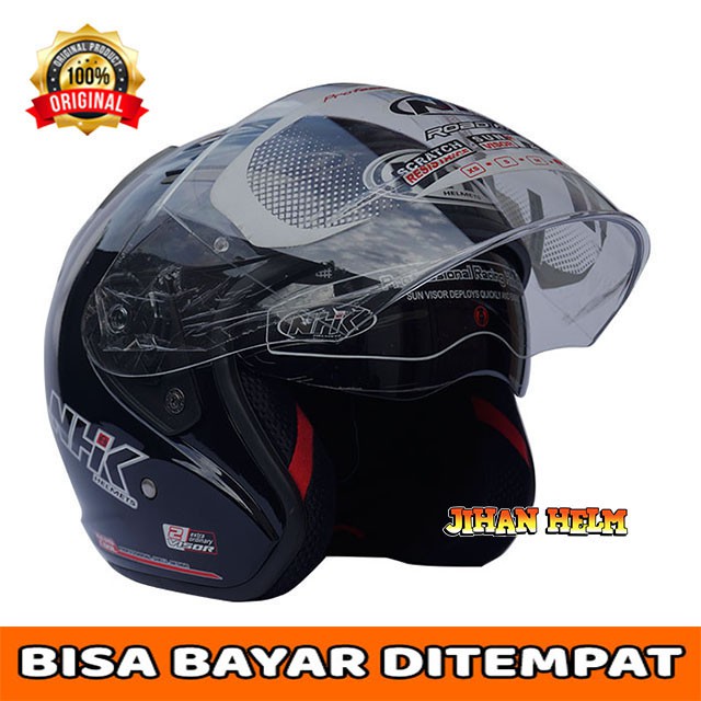 HELM / NHK / HELM NHK / HELM NHK R1 BLACK METALIC ORIGINAL TERLARIS