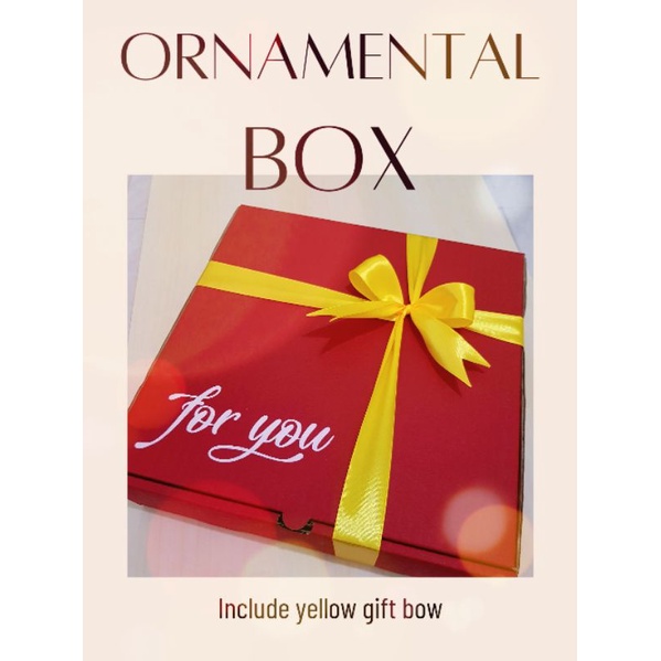 

Tambahan Packing Gift/Kado - Box LARGE tanpa Kartu Ucapan