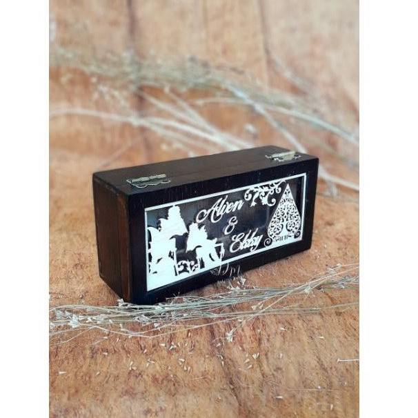 Box uang mahar / box uang kayu / mahar nikah