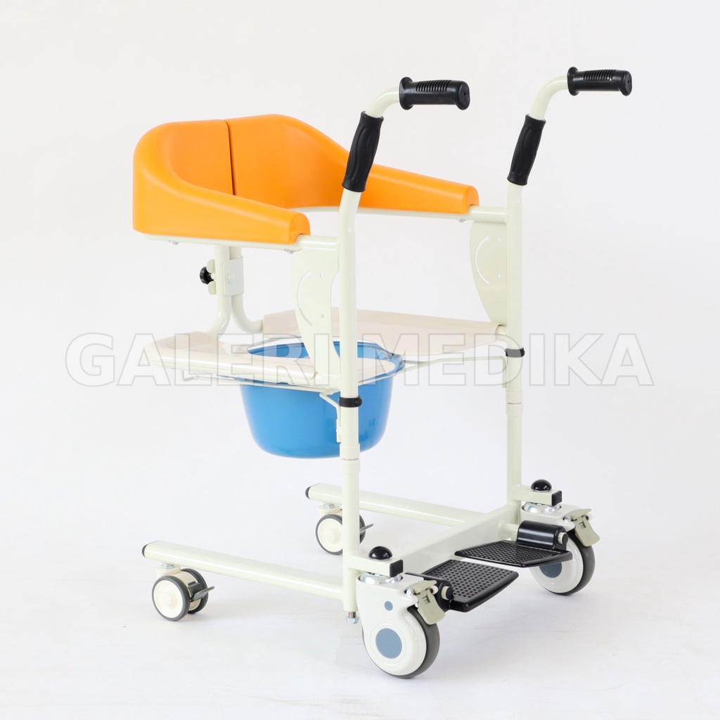 (KHUSUS GOJEK) Kursi Roda One Care ALK902 + Commode / Onecare Chair Kursi BAB + Mandi