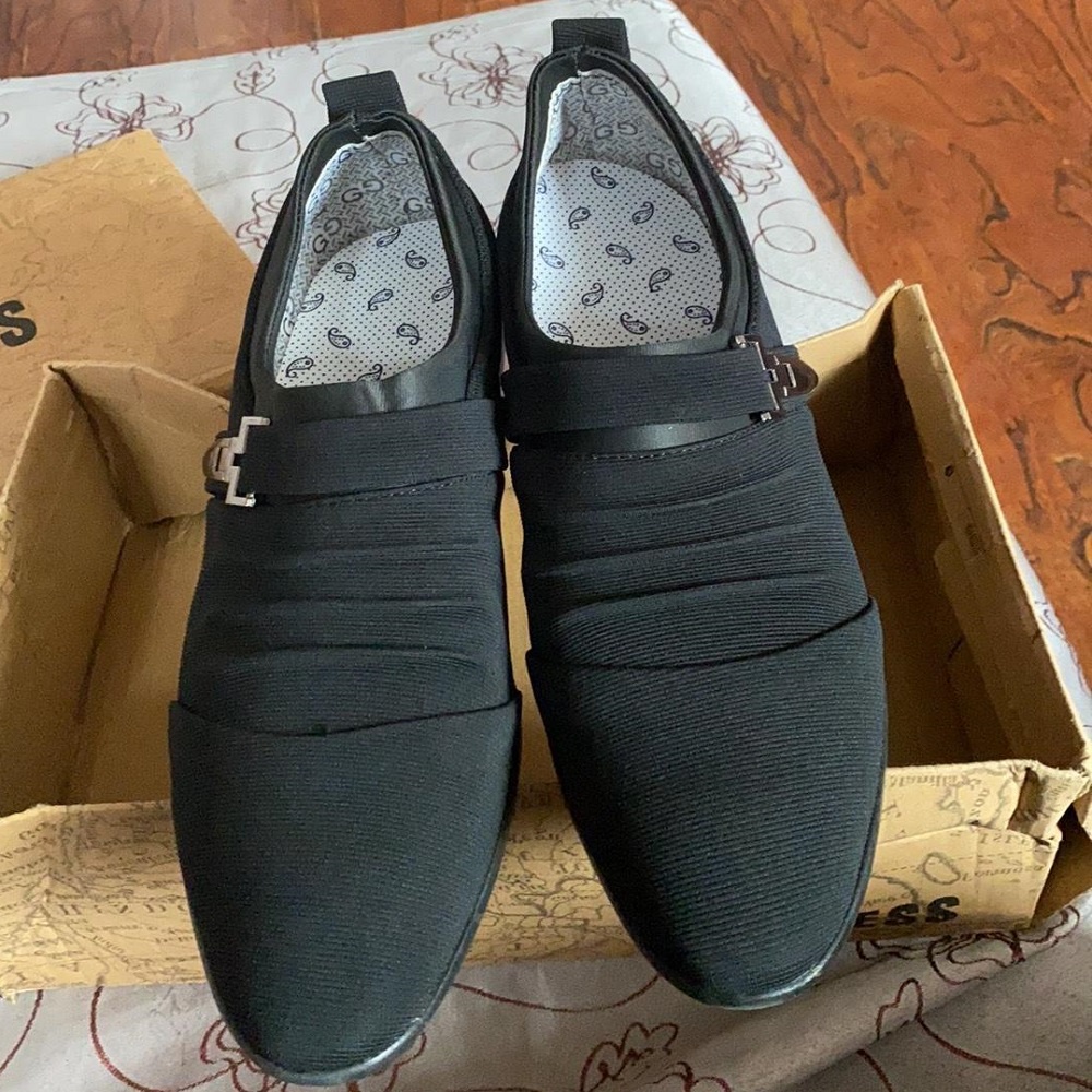 Sepatu Pantofel Pria Pantofel Tanpa Tali Kerja Kantor Sepatu Formal Cowok Murah Hitam Pria Biru Sepatu Santai Keren 074