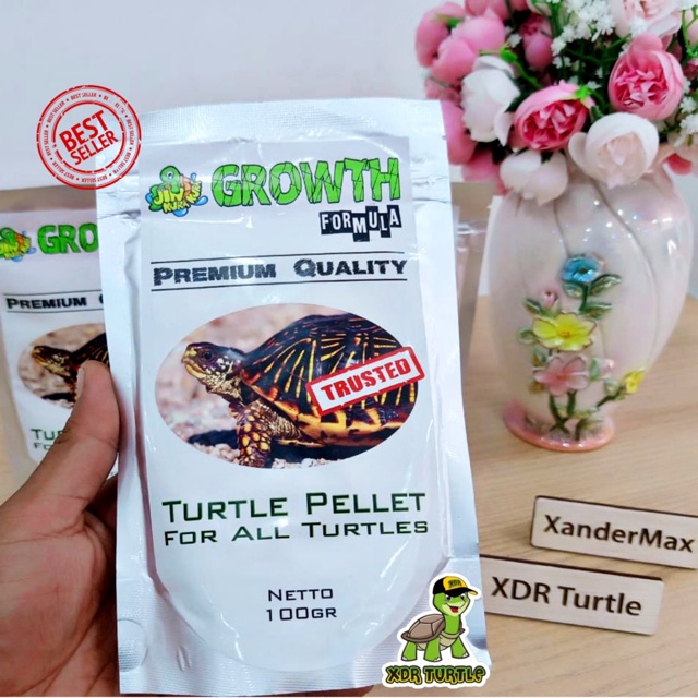 act JKK GROWTH FORMULA 100gr MAKANAN PELET KURA2 AIR TURTLE KURA KURA BRAZIL UNIFILIS RES HAMILTONI
