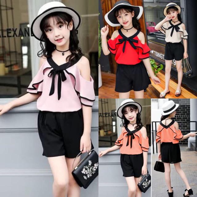 Atasan Blouse Batik Wanita Modern Fashion Wanita Kekinian Brokat Batik