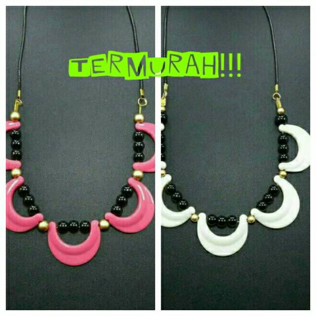 Kalung unik kalung cantik fashion hijab kekinian