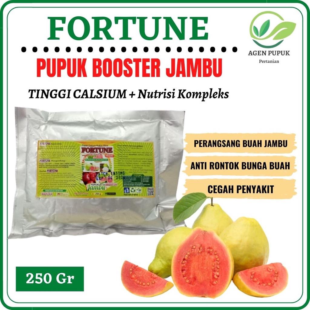 Pupuk Jambu Air Kristal Mete Mente Cepat Berbuah, Booster Jambu, Perangsang Buah Jambu