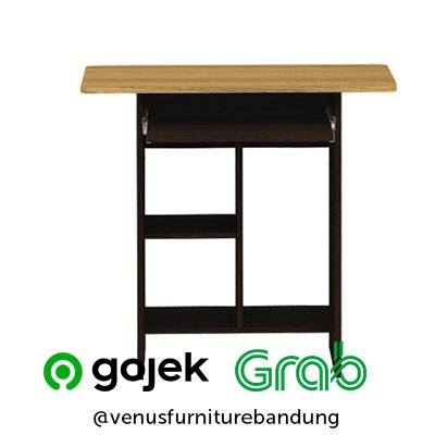 Meja kerja tulis komputer minimalis ekonomis grab gojek 81 BANDUNG