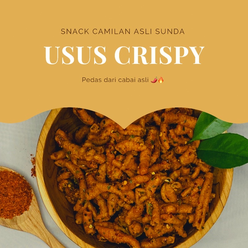 

Usus Crispy pedas