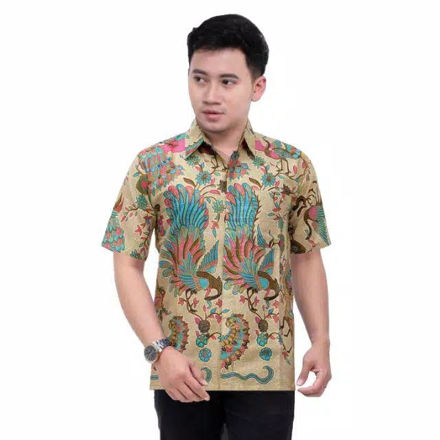 KEMEJA HEM BATIK COUPEL AYAH ANAK MOTIF