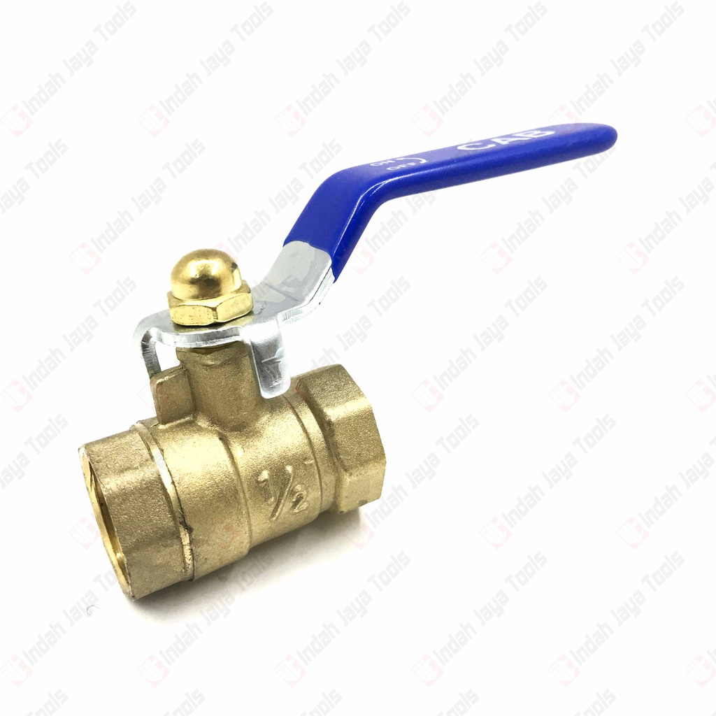 KUNINGAN MURAH Ball Valve 1/2" Keran 1/2 Inci Inch Stop Kran