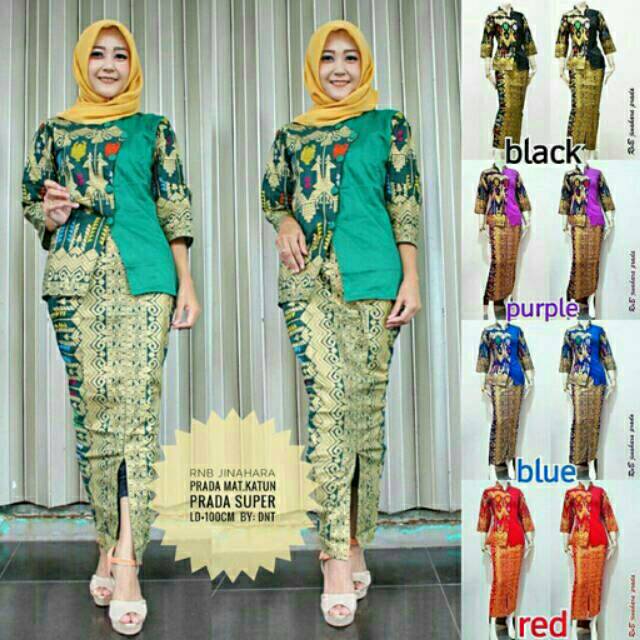 RNB JINNAHARA PRODO BALI ASMAT SET KEBAYA AIRLINESS PRAMUGARI INSTAN BRIDESMAIDS