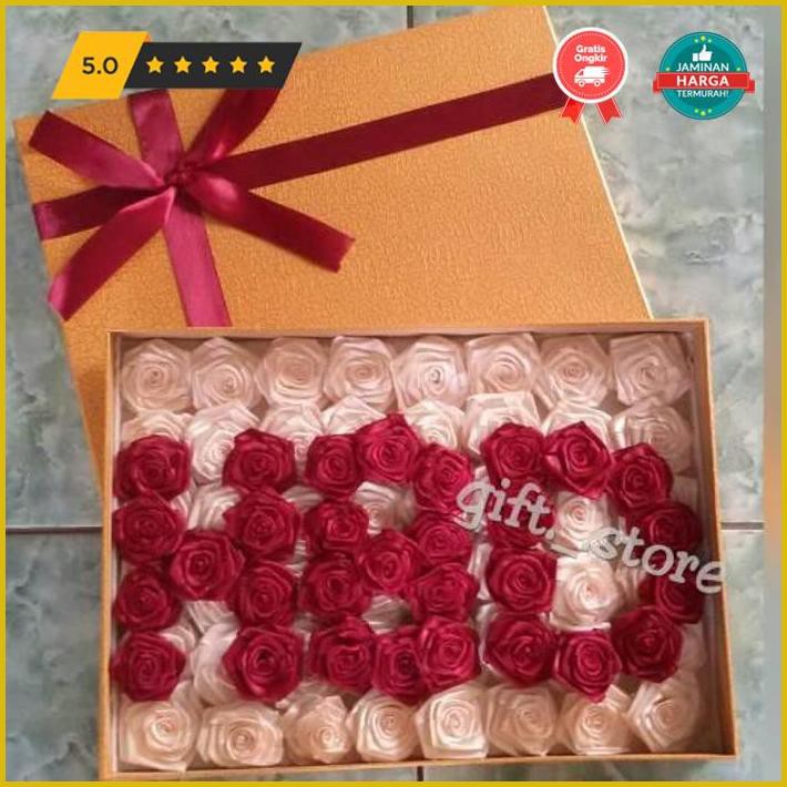 

Kerajinan Tangan Flower Box Satin Terlaris
