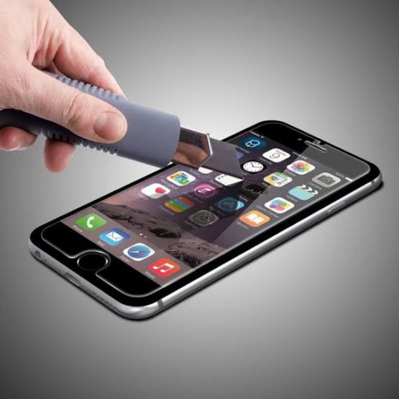 Tempered Glass Iphone 6+ Iphone 6S+ Iphone 7+ Iphone 8+ Pelindung Layar Anti Gores Bening 0.3Mm