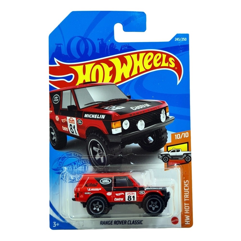 Jual Hotwheels Range Rover Classic Red Color Michelin Castrol Eibach Livery Hw Hot Trucks