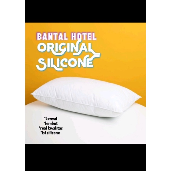 BANTAL HOTEL REAL SILICONE40x60