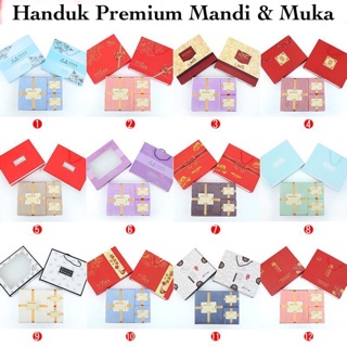 [ MainanSaya ] Handuk premium set 3 super serap air dan tidak luntur