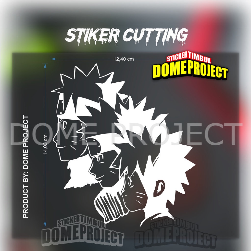 STIKER CUTTING ANIME NARUTO GROW UP