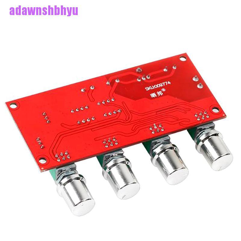 Ad828 Papan amplifier Preamp HIFI Stereo Kontrol volume Nada