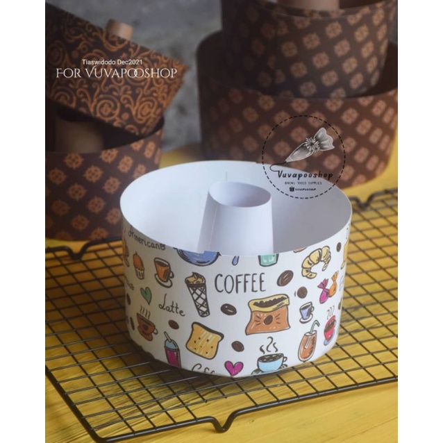 Jual Cup Chiffon Motif / Kertas Chiffon Cake / Cup Kertas Kue Chiffon ...