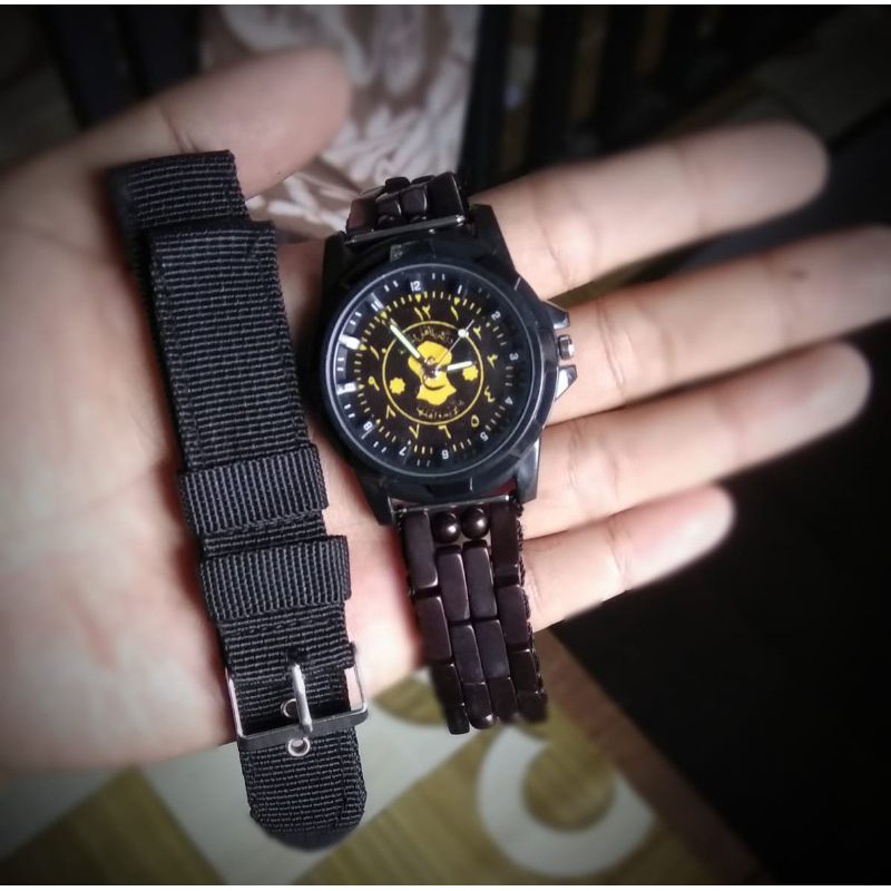 jam tangan pria/wanita tali kokka/kaukah