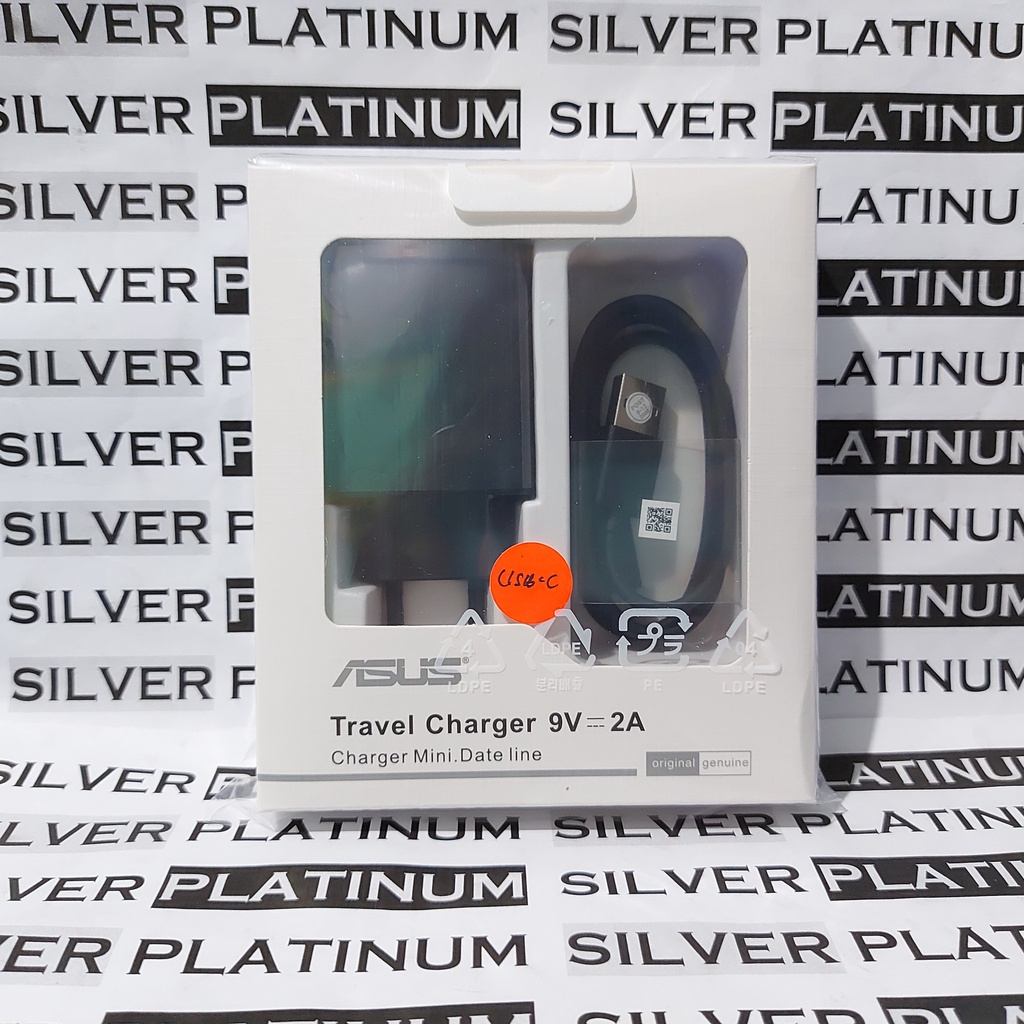 CHARGER ASUS TYPE C 18 WATT Zenfone 5z ZS620KL Zenfone V V520KL Zenfone 4 Pro ZB555KL CASAN CAS-CASA