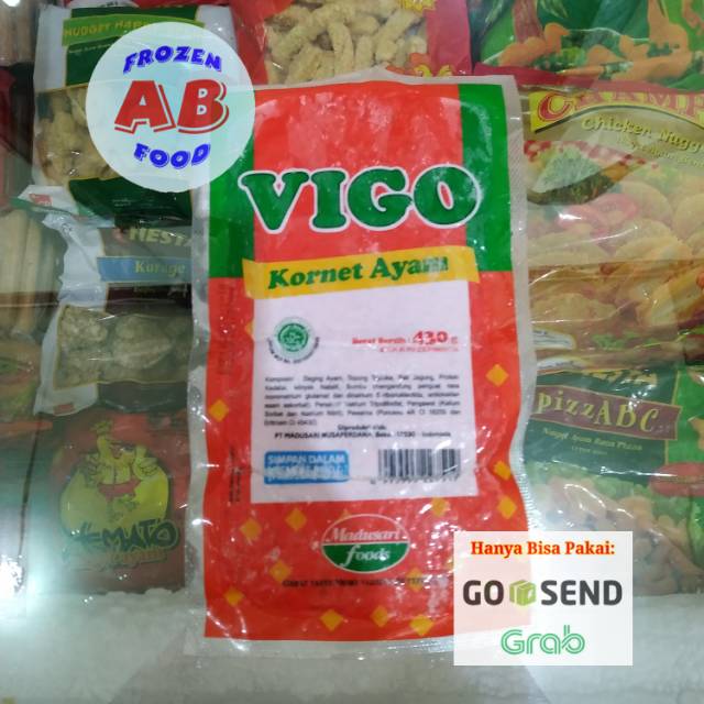 

Vigo Kornet Ayam 430 gram Cornet Ayam Kornet Chicken 430 gr Enak Murah Bergizi