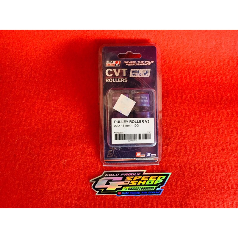 Roller pcx , vario 125 150 10 gram merk uma racing