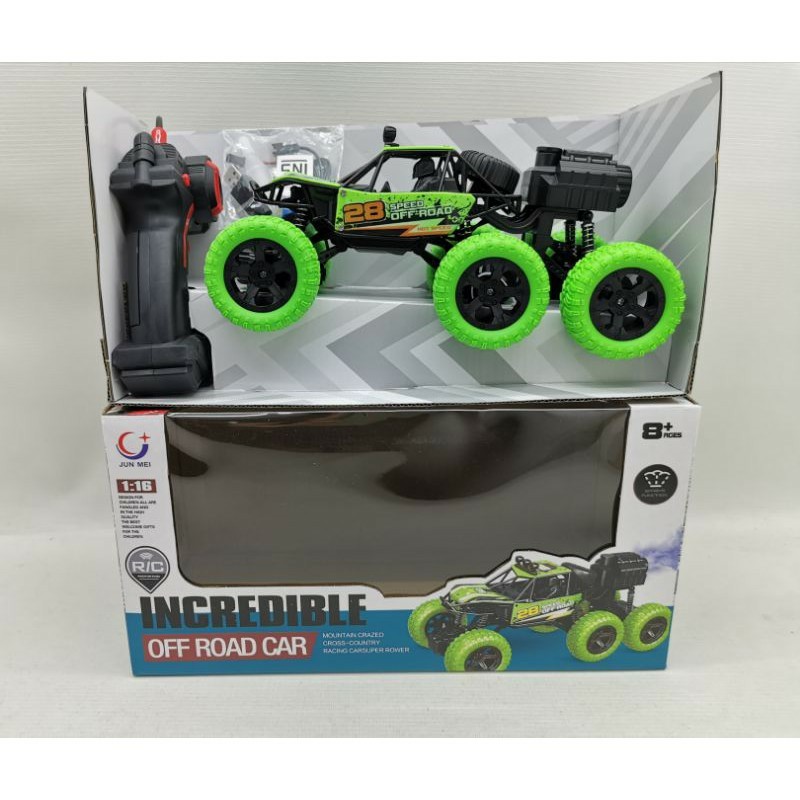 MOBIL RC TERBARU INCREDIBLE OFF ROAD 1: 16 MENGELUARKAN ASAP 4X4