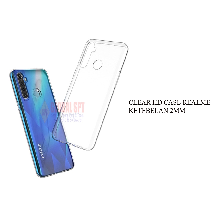 CLEAR HARD CASE TRANSPARAN KETEBALAN 2MM / REALME 2 PRO / REAL 3 / REAL 3 PRO / REAL 5 PRO / REAL 5 / 6I / NARZO 10 / REAL 6 / 7 / NARZO 20 / 7 PRO / 8 5G / 8 / 8 PRO / C11 / C12 / C15 / C21 / X3 SUPERZOOM / X50 / C21Y /  C25Y / REAL C31 / C35 / 8I