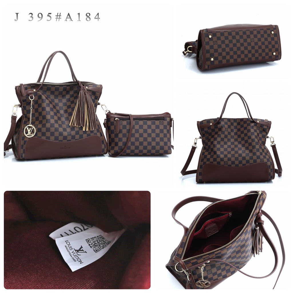 TAS WANITA FASHION KAMALA HAND BAG 2in1 395#A184
