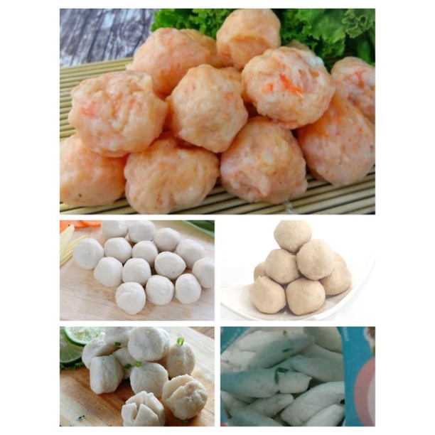 

Bakso Ayam, Bakso Ikan, Bakso Udang, Bakso Cumi