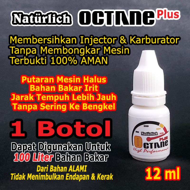 Natürlich Octane Plus - Octane Booster Penghemat Bahan Bakar Pembersih Mesin