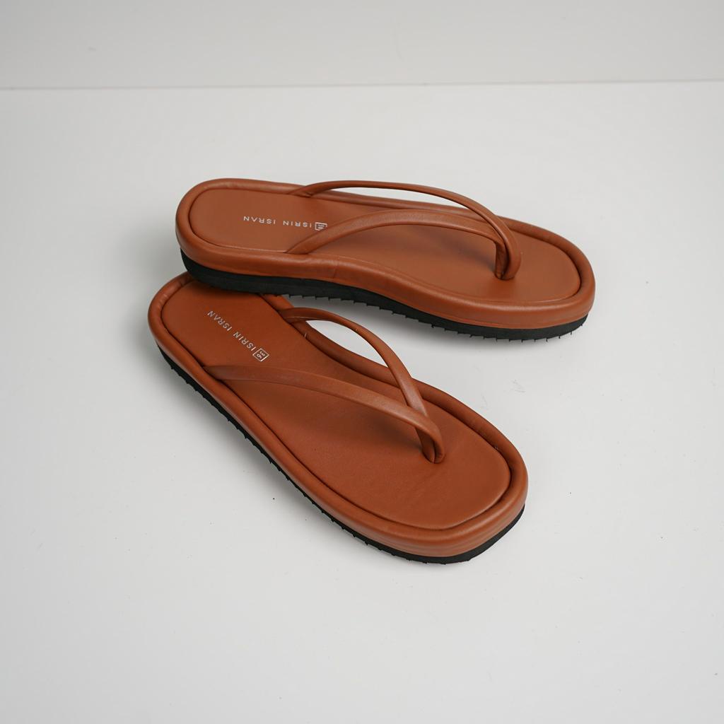 [Gemie] Sandal Sepatu Wanita Isrin Isran Empuk Nyaman Premium Modis Trendy Kekinian Elegan