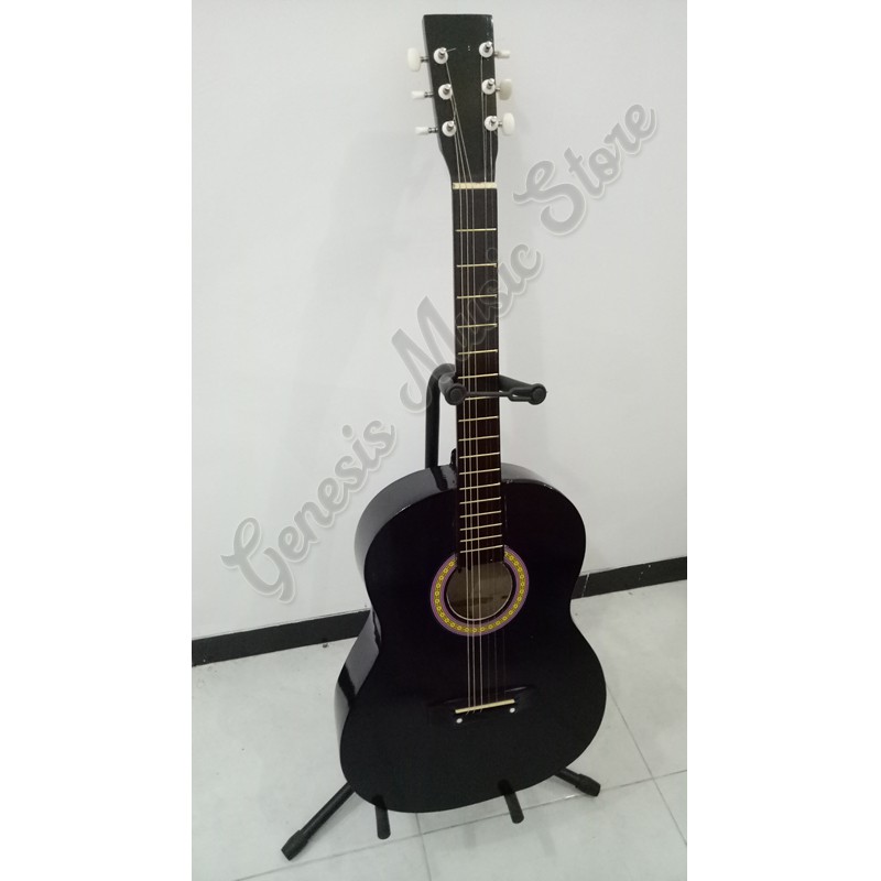 Paket Gitar Akustik + Tas (Custom Yamaha Termurah Senar String)