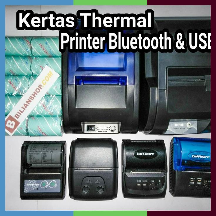 

Kertas 57 X 30Mm Struk Kasir Thermal 10 Roll