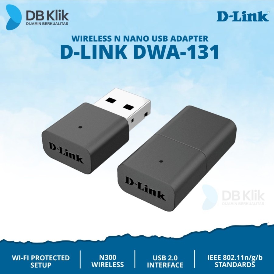 USB Lan Wireless DLink 300Mbps - DWA 131