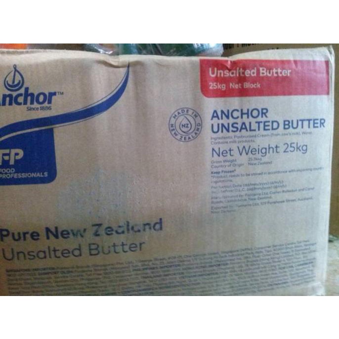 Anchor Butter Unsalted Repack 1Kg