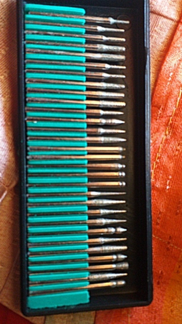 Mata Bor Tuner Mini Grinder Diamond Intan Ukir 30pcs