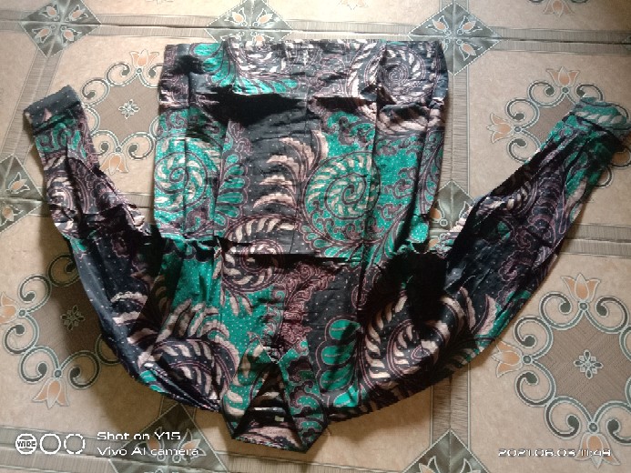 Tunik Batik Kombinasi Jumbo Ekslusif Xxl Xxxl