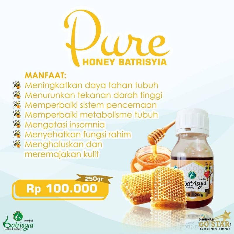 Pure Honey Batrisyia Herbal